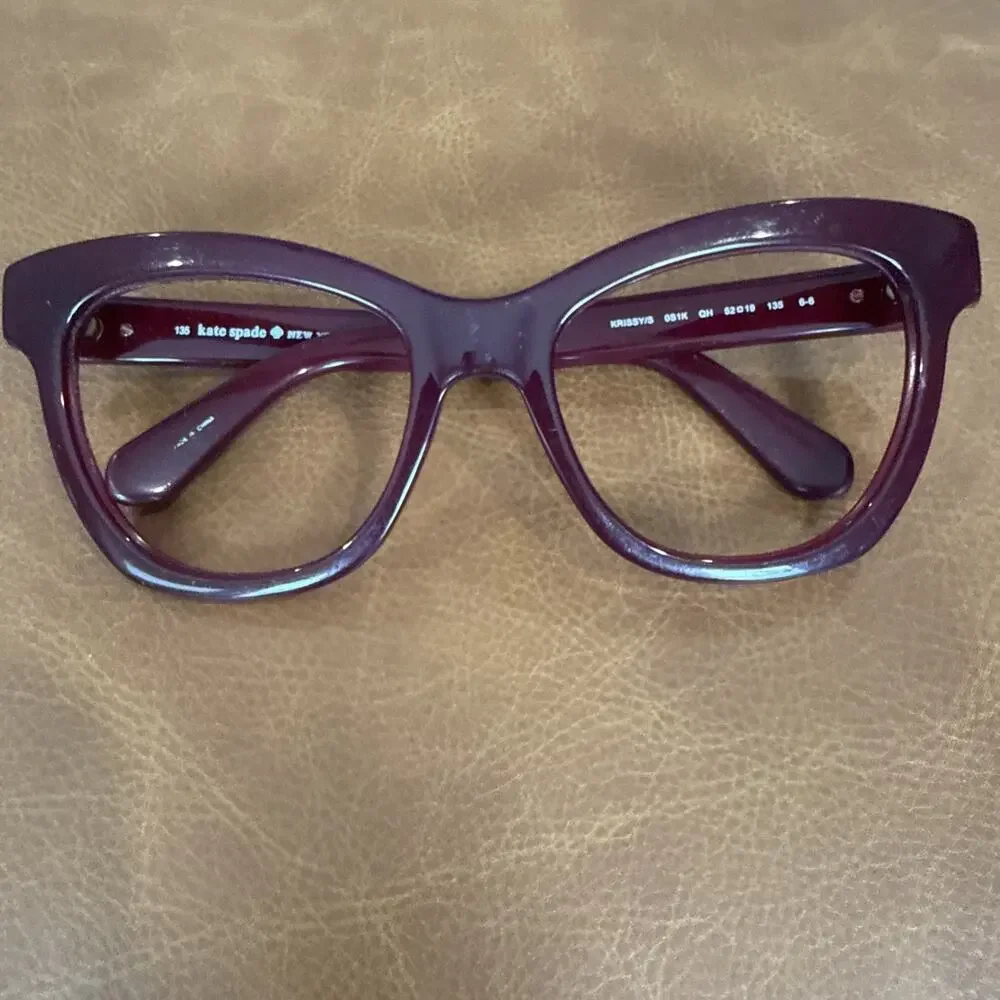 KATE SPADE NEW YORK KRISSY/S 0S1K BURGUNDY AUTHENTIC FRAMES ONLY 52-19